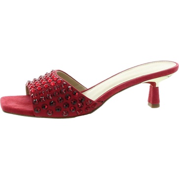 amal kitten sandal womens jeweled man made kitten heels