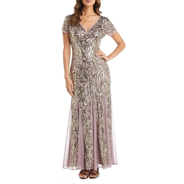 womens v neck full length evening dress