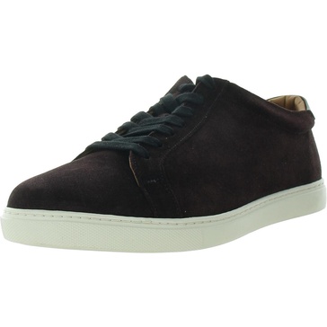 mens lace-up suede oxfords