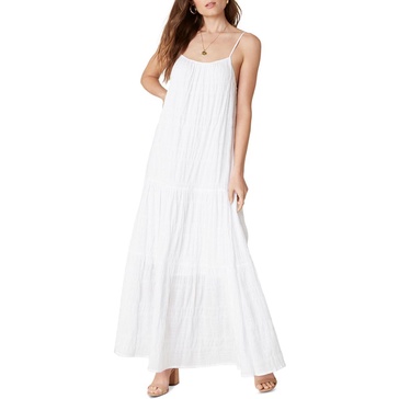 roman holiday womens a-line scoop neck maxi dress
