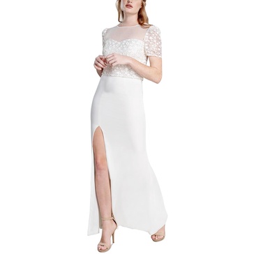 womens sequined maxi evening dress