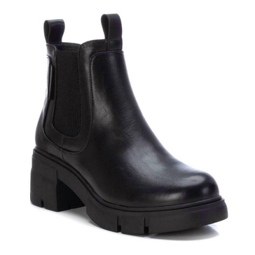 women's ankle booties in black