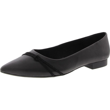 rhea womens solid manmade flat shoes