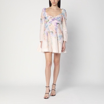 Zimmermann Dawning Mini Dress With Floral Print Women