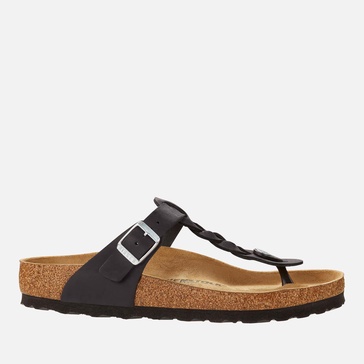 Birkenstock Women's Slim-Fit Braided Leather Sandals - EU 36/UK 3.5