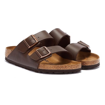 Birkenstock Women's Arizona Slim Fit Double Strap Sandals - Dark Brown - EU 41/UK 7.5