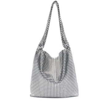 Silver Tote Bags
