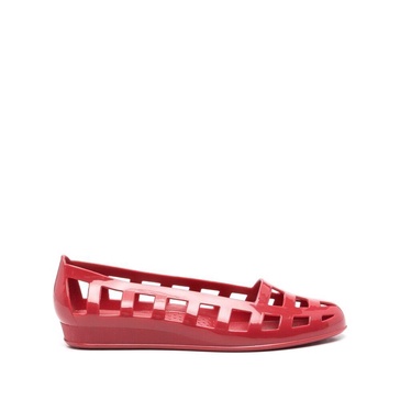Rubber Ballet Flats