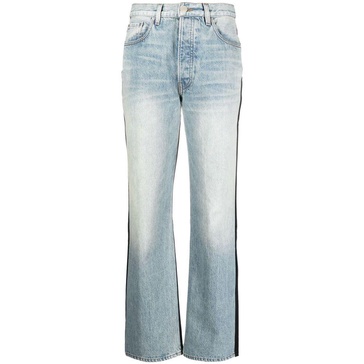 Denim Straight Trousers
