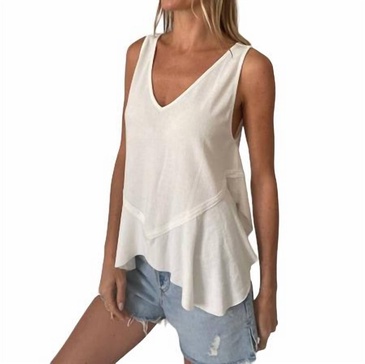 lauren tank top in ivory