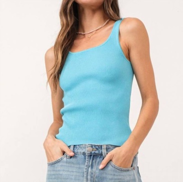 sawyer top in cerulean
