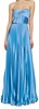 AMUR Women's Stef Pleated Gown