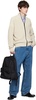 Navy Contrast Logo Backpack