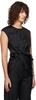 Black Bourdin Blouse