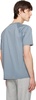 Gray 70/2 Mercerized Jersey Printed Logo T-Shirt