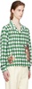 Green & White Jockey Diamond Shirt