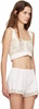 White Tennis Lace Tank