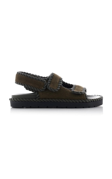 Jack Corduroy Slingback Sandals