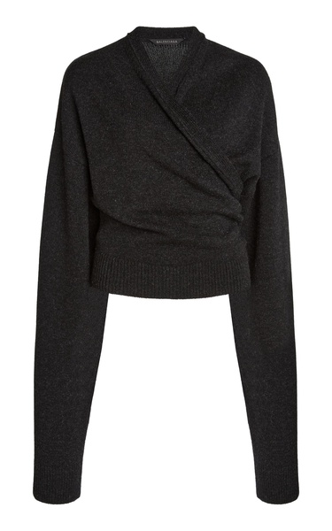Wool Wrap Sweater