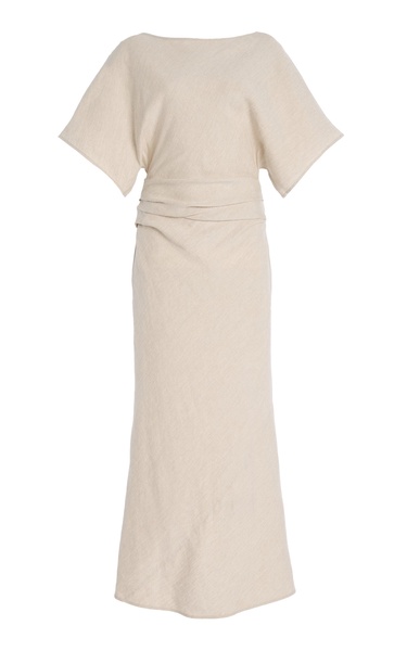 Amelie Linen-Blend Dress