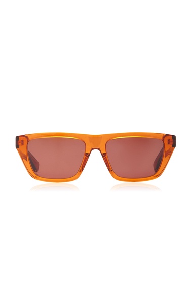 Square-Frame Acetate Sunglasses