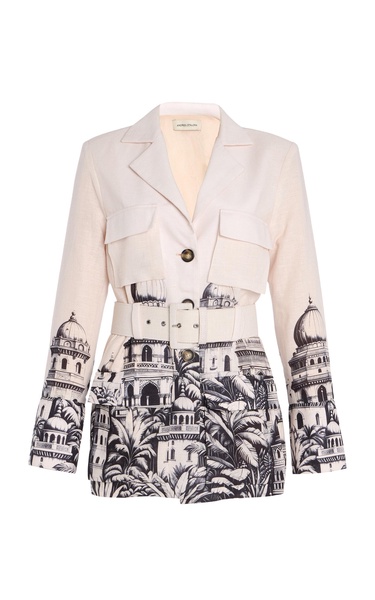 Vaade Belted Linen Jacket