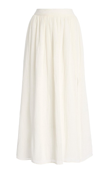 Oriana Cotton Midi Skirt