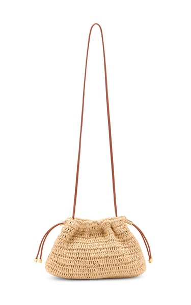 Lali Mini Pouch Raffia Crossbody Bag