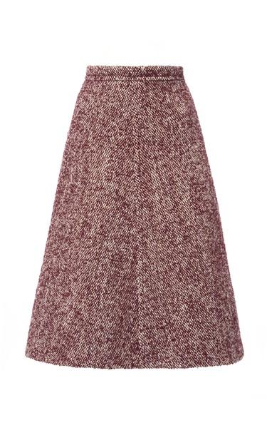 Bouclé-Tweed Skirt