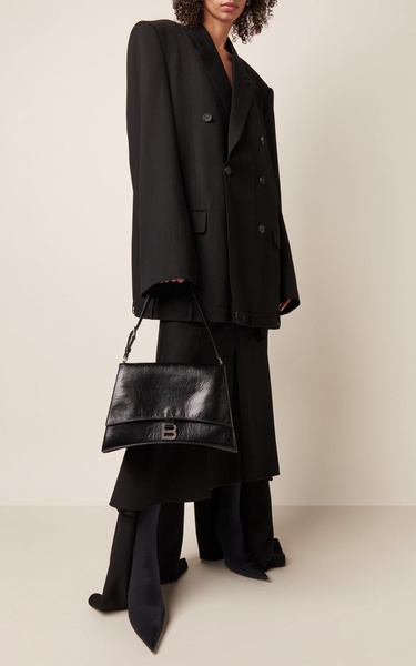 Wool Godet Pant-Skirt