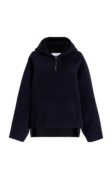 Isaac Double-Faced Wool Hoodie