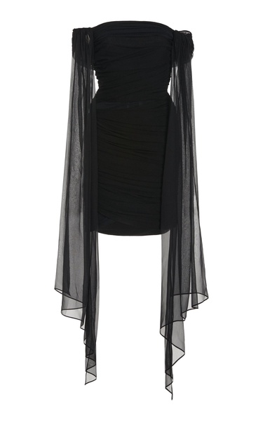 Draped Mini Dress