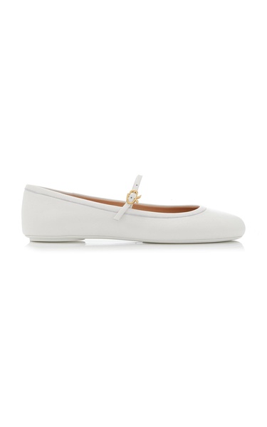 Carla Leather Ballet Flats