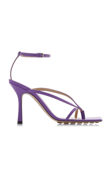 Stretch Leather Sandals