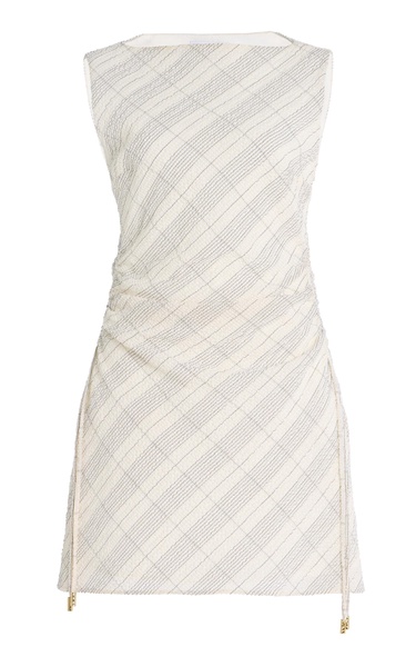Kai Tartan-Checked Cotton-Blend Dress
