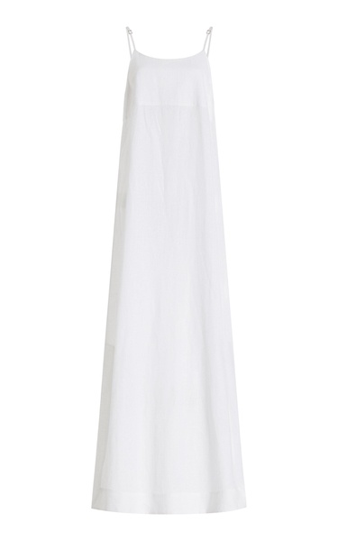 Leiden Organic Linen Maxi Dress
