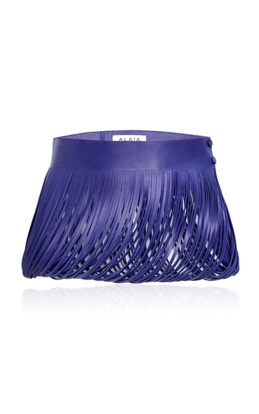 Leather Fringes Belt