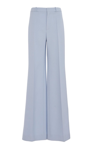High-Rise Wool Wide-Leg Pants