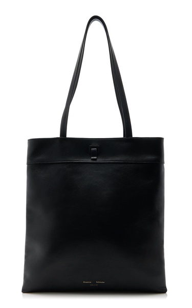 Split Leather Tote