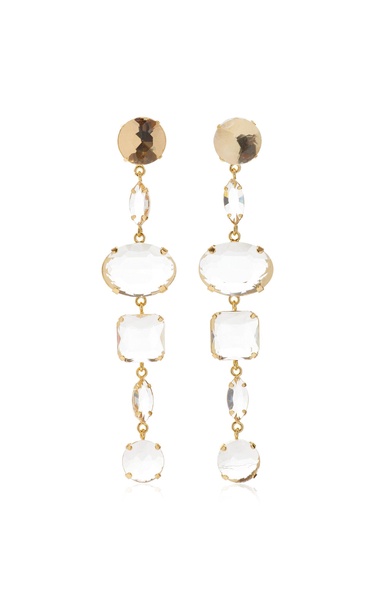 Noa Gold-Tone Crystal Earrings
