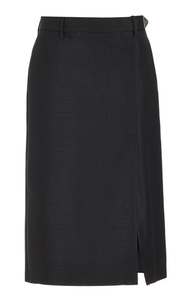 Mohair Midi Skirt