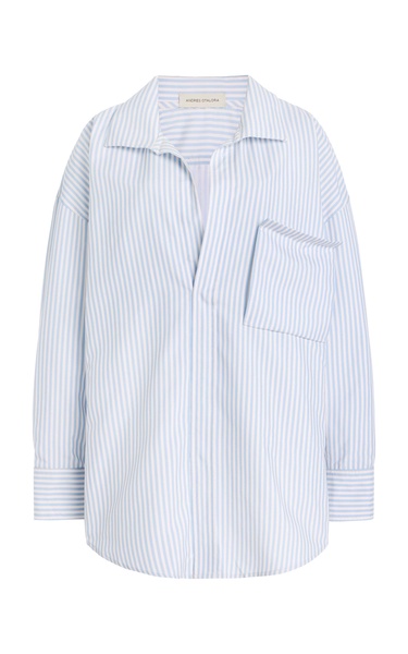 Asha Oversized Cotton Poplin Shirt