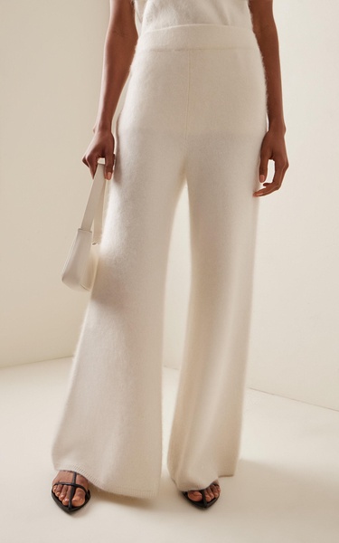 Ellery Brushed-Cashmere Trousers