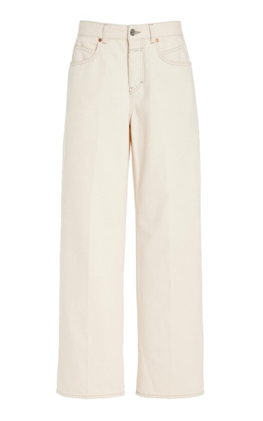 Nikka Rigid Mid-Rise Wide-Leg Jeans