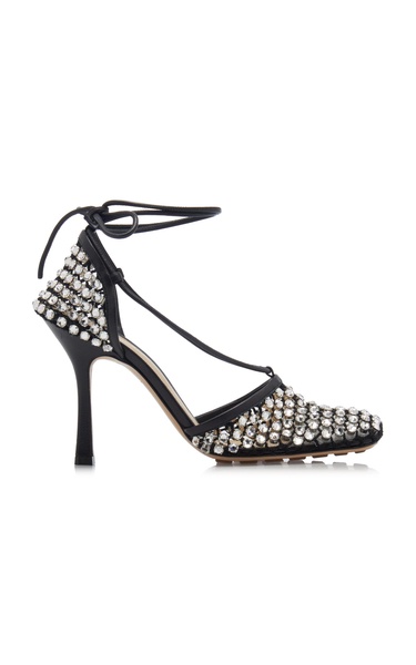 Stretch Crystal Sandals