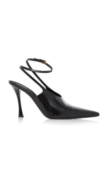 Show Patent Leather Slingback Pumps