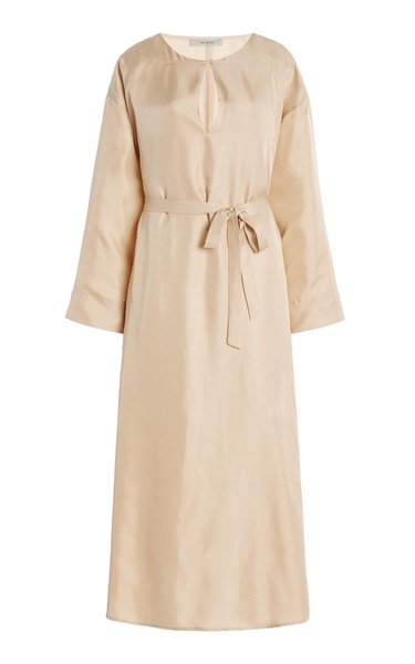 The Fina Silk Midi Dress