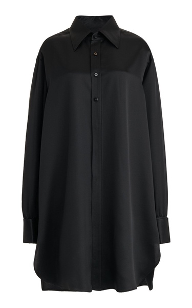 Oversized Silk Shirt