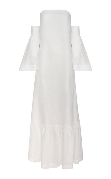 Palacio Convertible Linen Maxi Dress