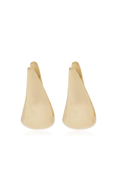 18K Yellow Gold Claw Earrings